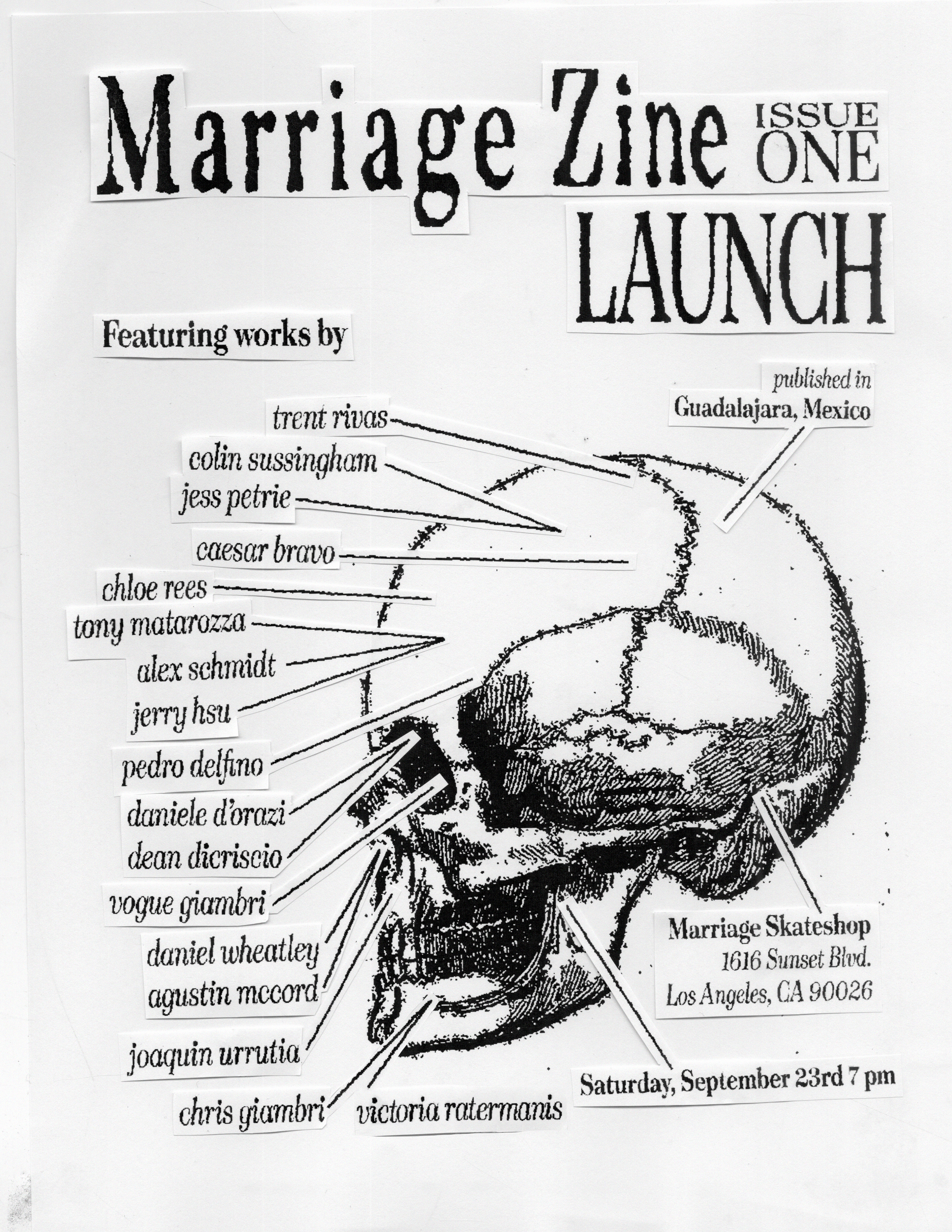 Marriage zine launch 01